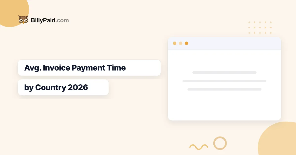 Average Invoice Payment Time by Country [2026 Data]