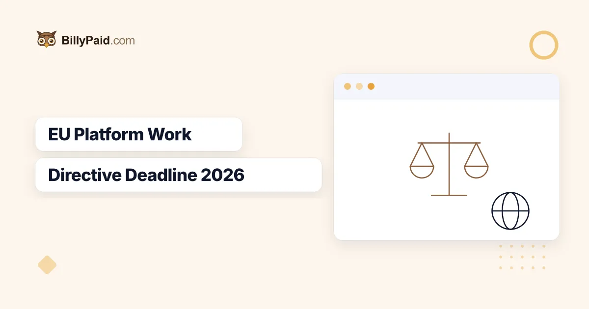 The EU's Platform Work Directive Deadline Is December 2026: What Changes for You